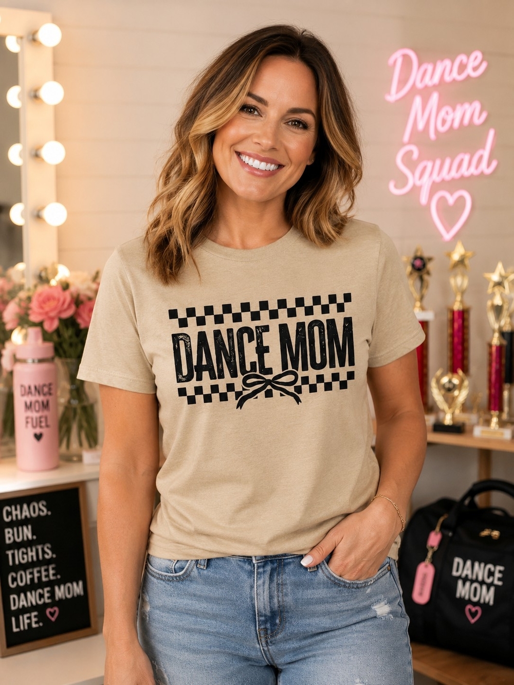 Dance Mom Short Sleeve Graphic Tee Women's Size M NWOT